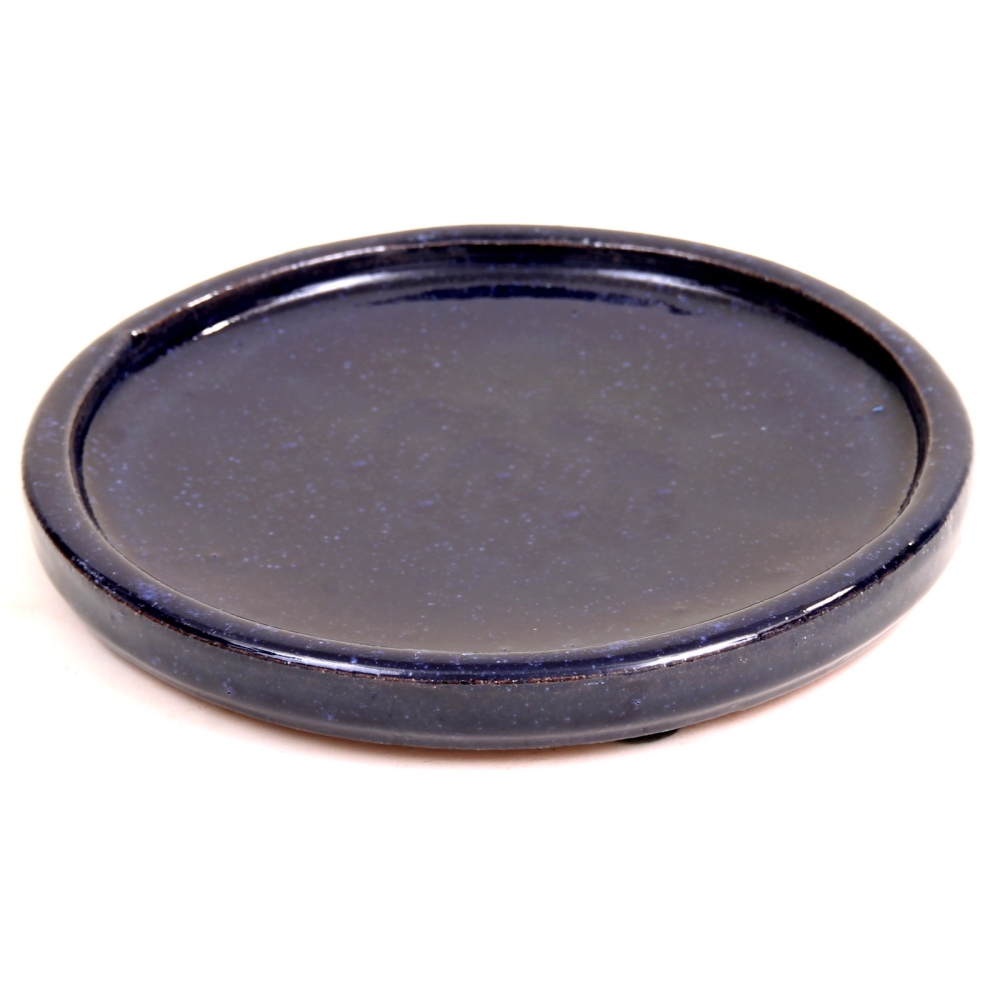 Bonsai - Untersetzer rund 16,5 cm Ø blau  55102