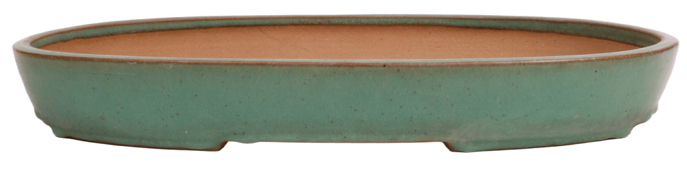 Tokoname Bonsai-Schale Yamafusa 47 × 32,8 × 6 cm – gebraucht 58036
