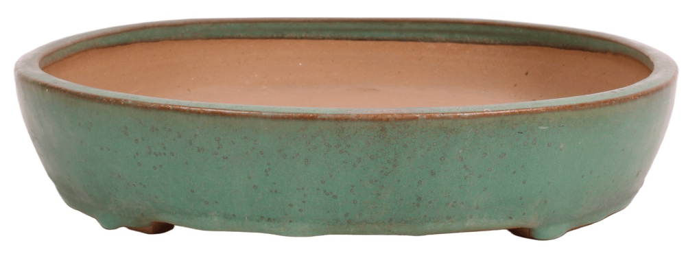 Tokoname Bonsai-Schale Yamafusa 47 × 32,8 × 6 cm – gebraucht 58036