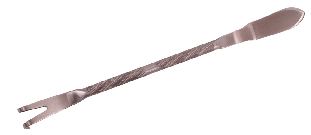 Preview: Bonsai - Ryuga Wurzelkralle mit Spatel sehr stabil Edelstahl  260 mm  60877