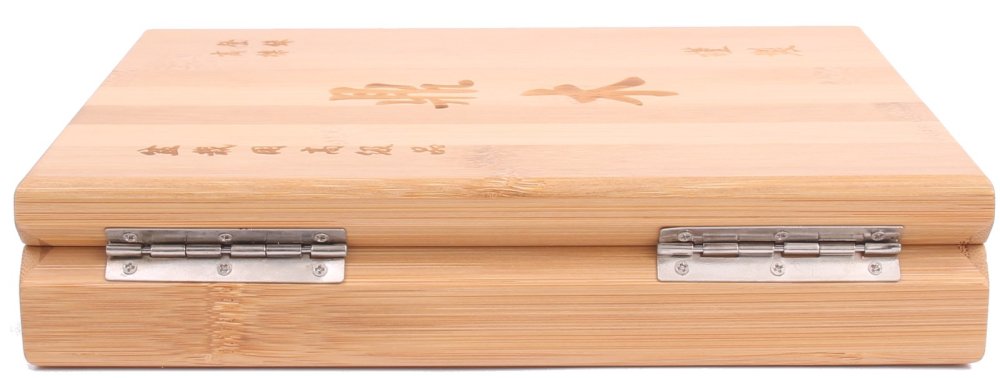 Bonsai Jin + Shari-Werkzeug 5-tlg. Set Schnitzwerkzeug in Bambusbox – Art. 60998