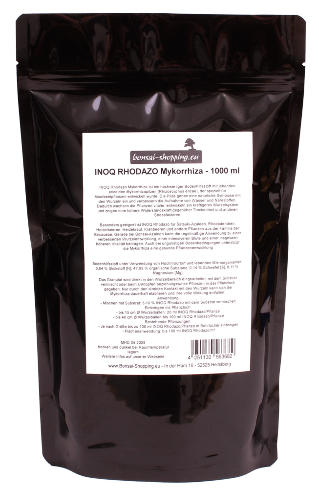INOQ RHODAZO Mykorrhiza speziell für Azaleen + Moorbeetpflanzen 1000ml