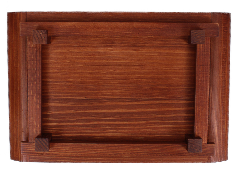 Preview: Bonsai-Tisch aus Holz 26 x 17.5 x 4 cm Präsentationstisch 71104