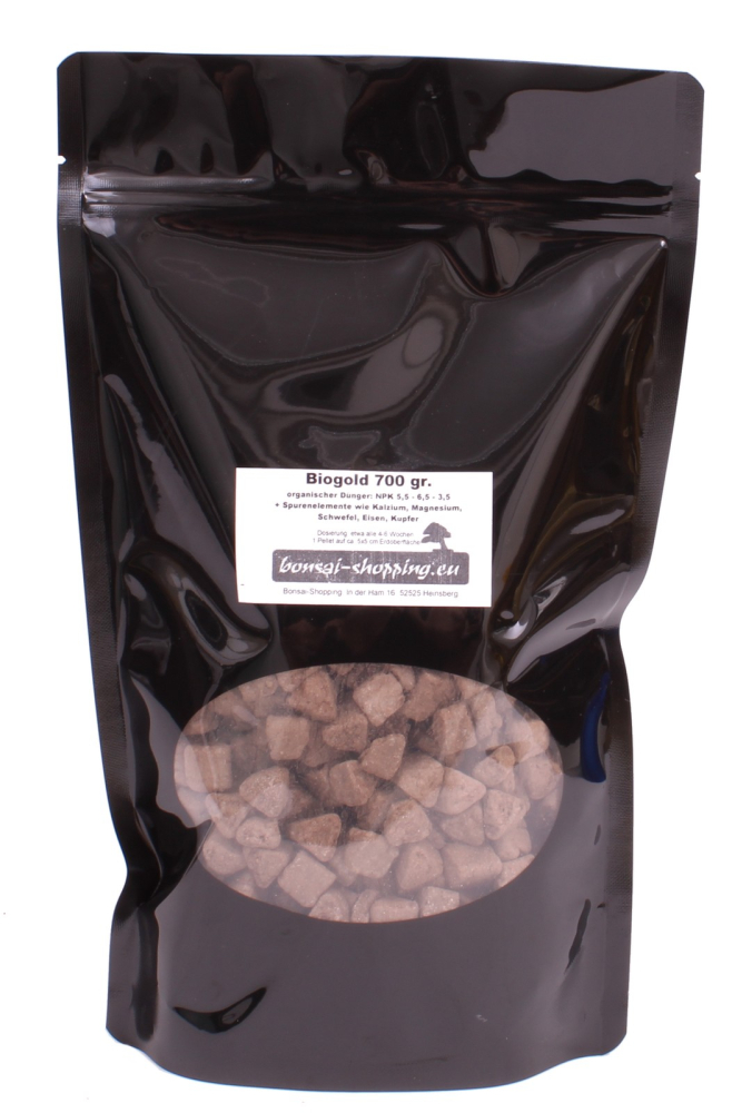 Preview: BioGold 700 g Organischer fester Bonsai-Dünger - Japan (nicht original verpackt)