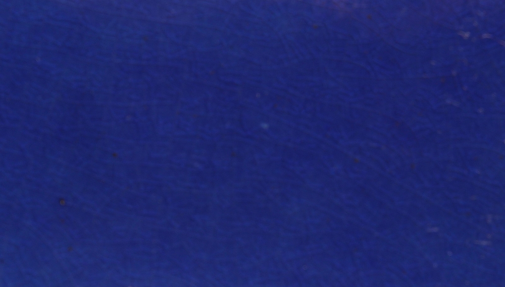 Bonsai - Schale rund 41 Ø x 13,5 cm, blau glasiert 40974A