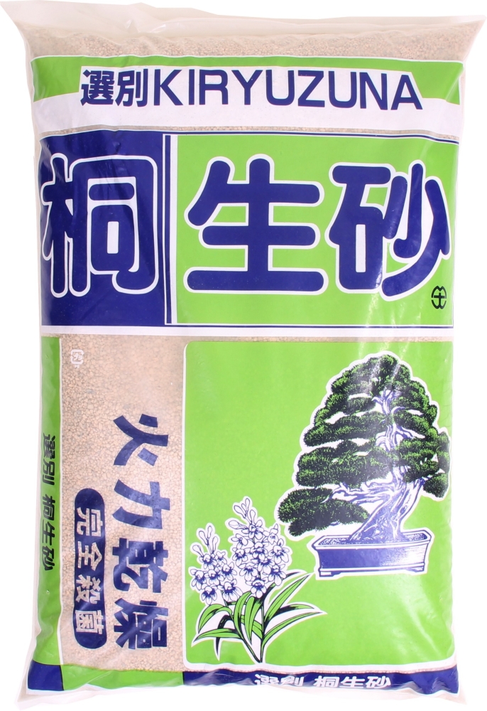 Bonsai-Erde Kiryu 1-3 mm, 14 Liter, aus Japan, ideal für Shohin