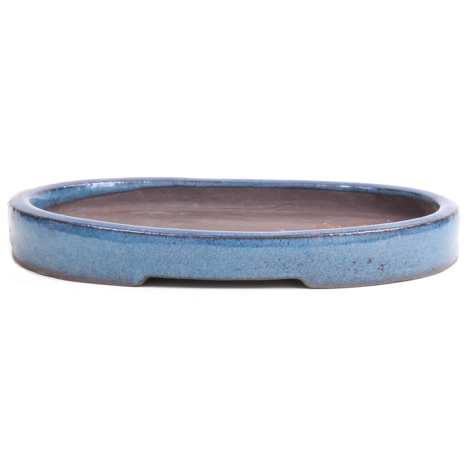 Schale Bonsai Waldschale oval 34 x 26 x 5 cm blau  51209 