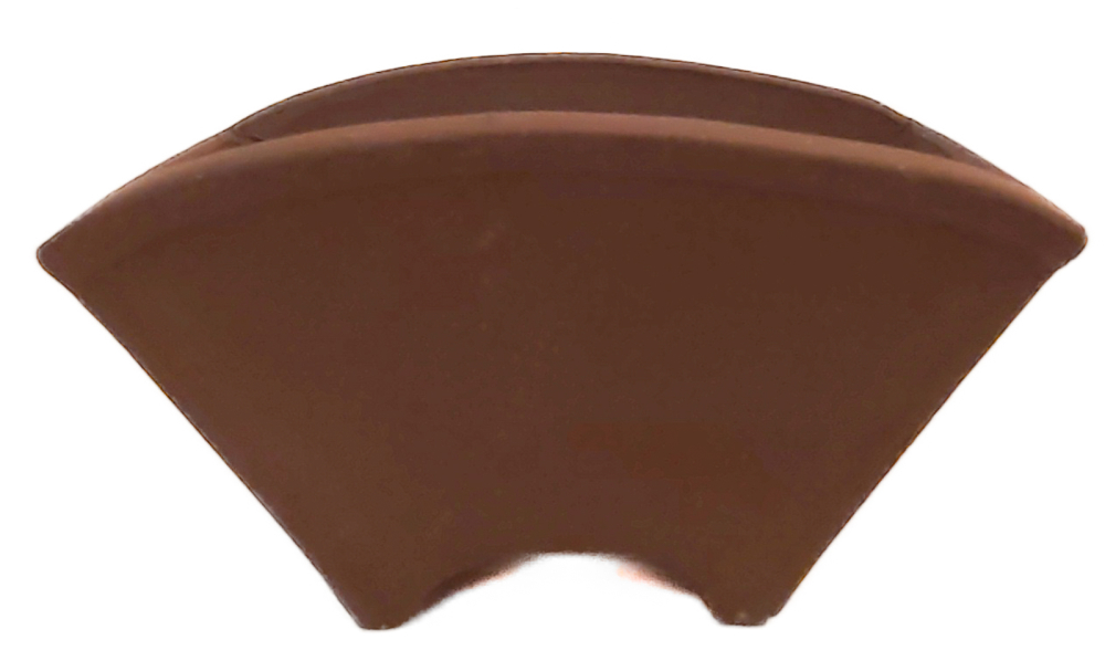 Bonsai - Schale /Mameschale 8.3 x 4.6 x 4.8 cm eckig braun 15003