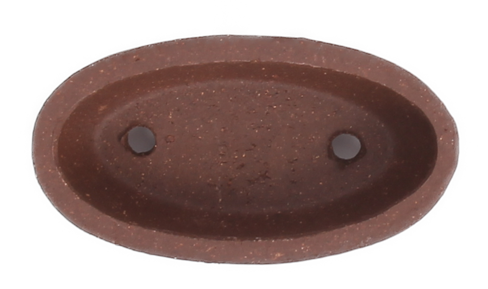 Bonsai - Schale /Mameschale 8 x 4.5 x 2.5 cm oval braun 15012