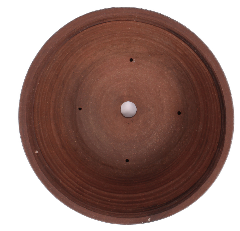 Bonsai-Schale rund 26.5 Ø x 9.5 cm Jürgen Hilken handgemacht frostfest gebraucht