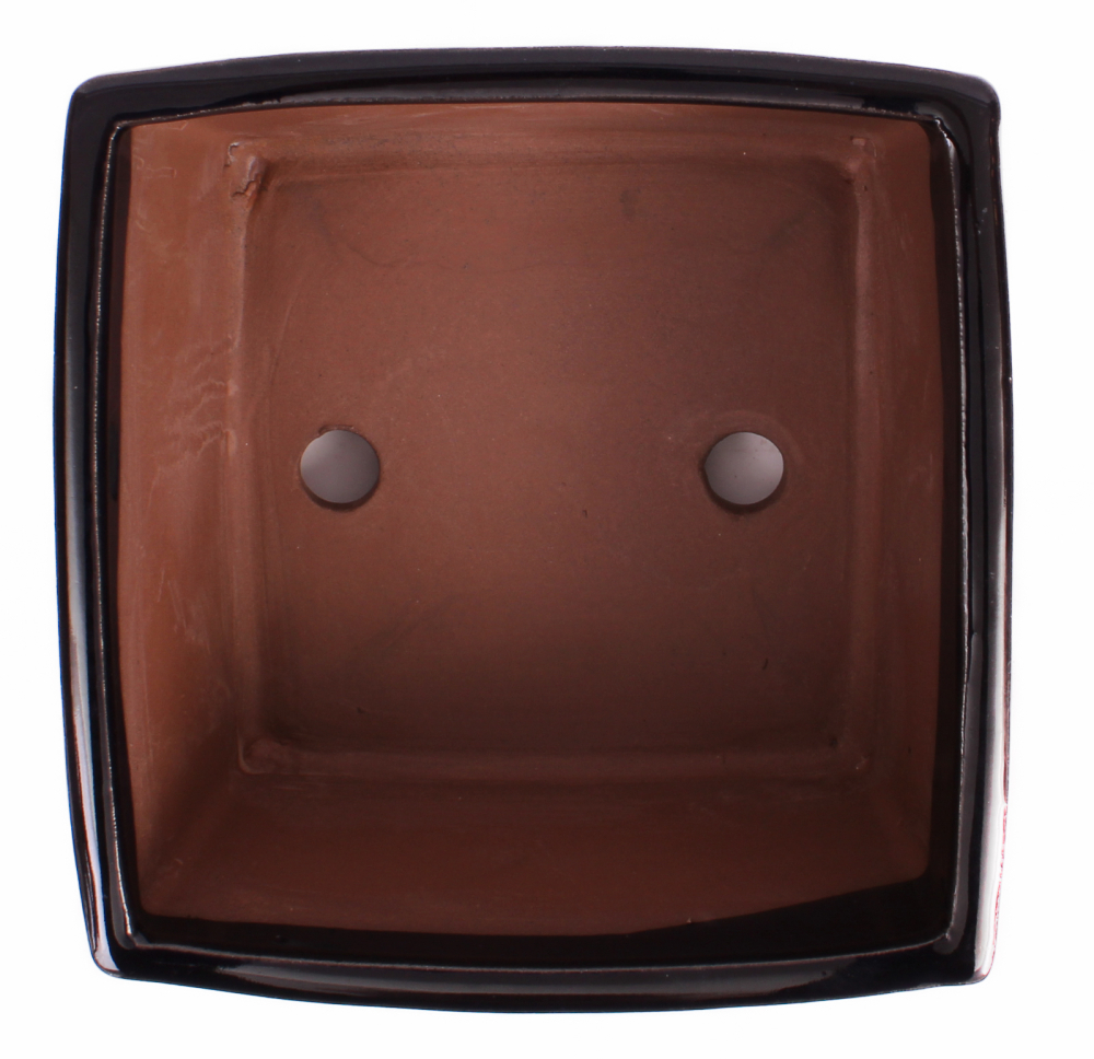 Bonsai Kaskadenschale quadratisch 18 x 18 x 12.5 cm dunkelblau 50073