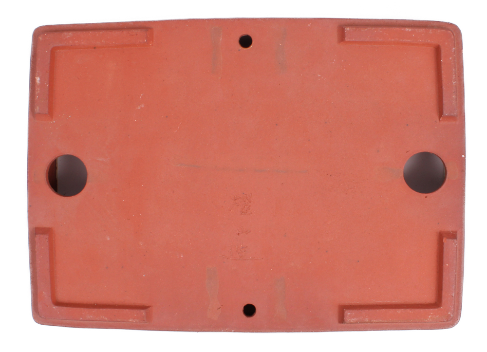 Tokoname Bonsaischale von Youzan - 36 x 25.5 x 5.5 cm - eckig - creme - 58140