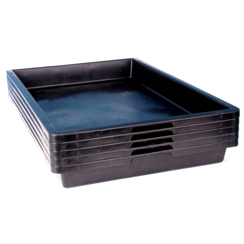 5x Pflanzschale, Anzuchtschale, Pikierschale 60 x 40 x 6 cm  robust und langlebig