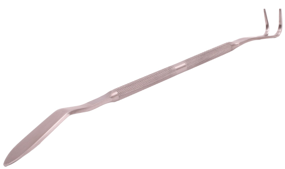 Bonsai - Ryuga Wurzelkralle mit Spatel sehr stabil Edelstahl  260 mm  60877
