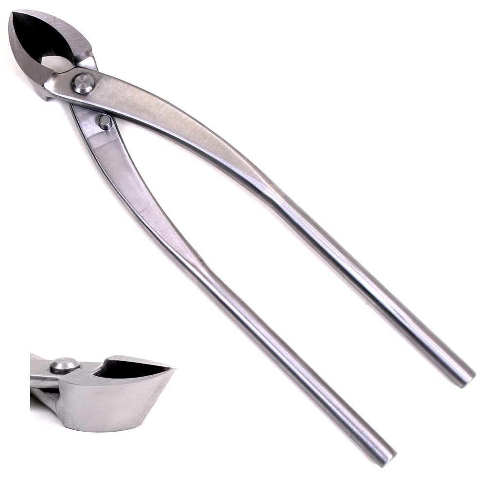 Dingmu Bonsai-Konkavzange 280 mm Edelstahl – Art. 60925