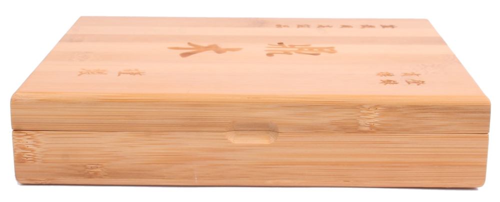 Bonsai Jin + Shari-Werkzeug 5-tlg. Set Schnitzwerkzeug in Bambusbox – Art. 60998