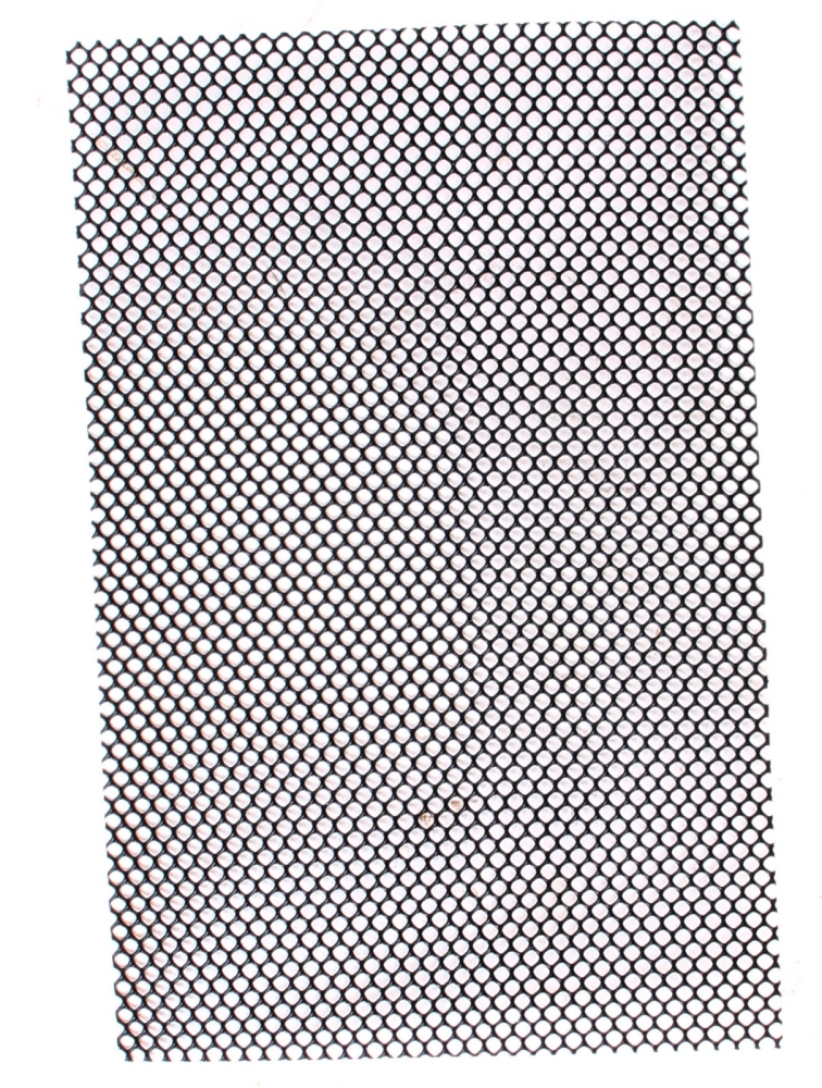 Gitter für Drainage, Abdecknetz, 20 x 30 cm, schwarz   61261