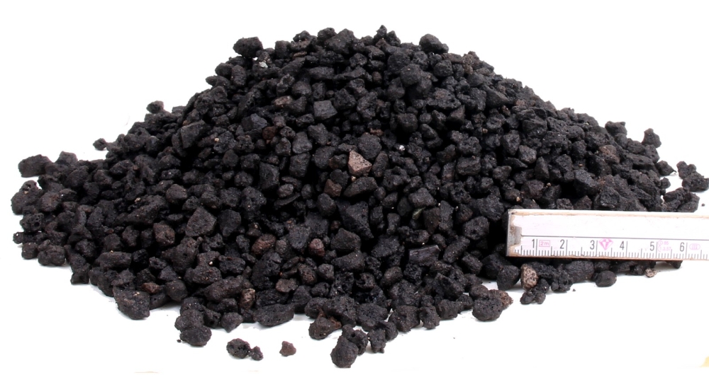 Bonsai-Erde Black Lava, Schwarze Lava, 2-8 mm, 25 Liter   62121