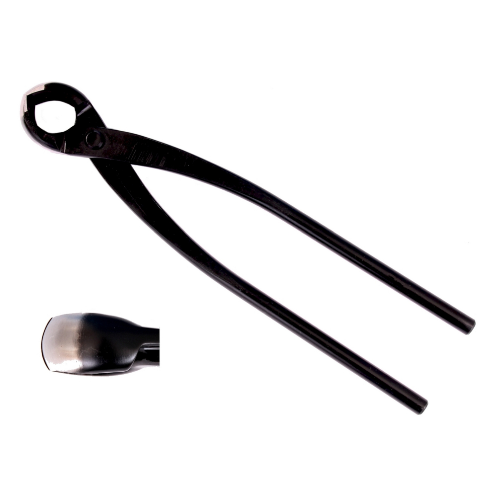 Dingmu Bonsai-Knospenzange 280 mm Carbonstahl schwarz – Art. 60938