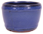 Bonsai - Kaskadenschale 7.5 Ø x 5 cm - rund - blau 50195