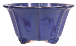 Bonsai - Kaskadenschale rund 39 Ø x 20 cm blau frostfest 50203