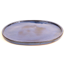Bonsai - Untersetzer oval 35 x 28 cm, blau   54302