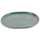 Bonsai - Untersetzer oval 31 x 24 cm, grün   54311